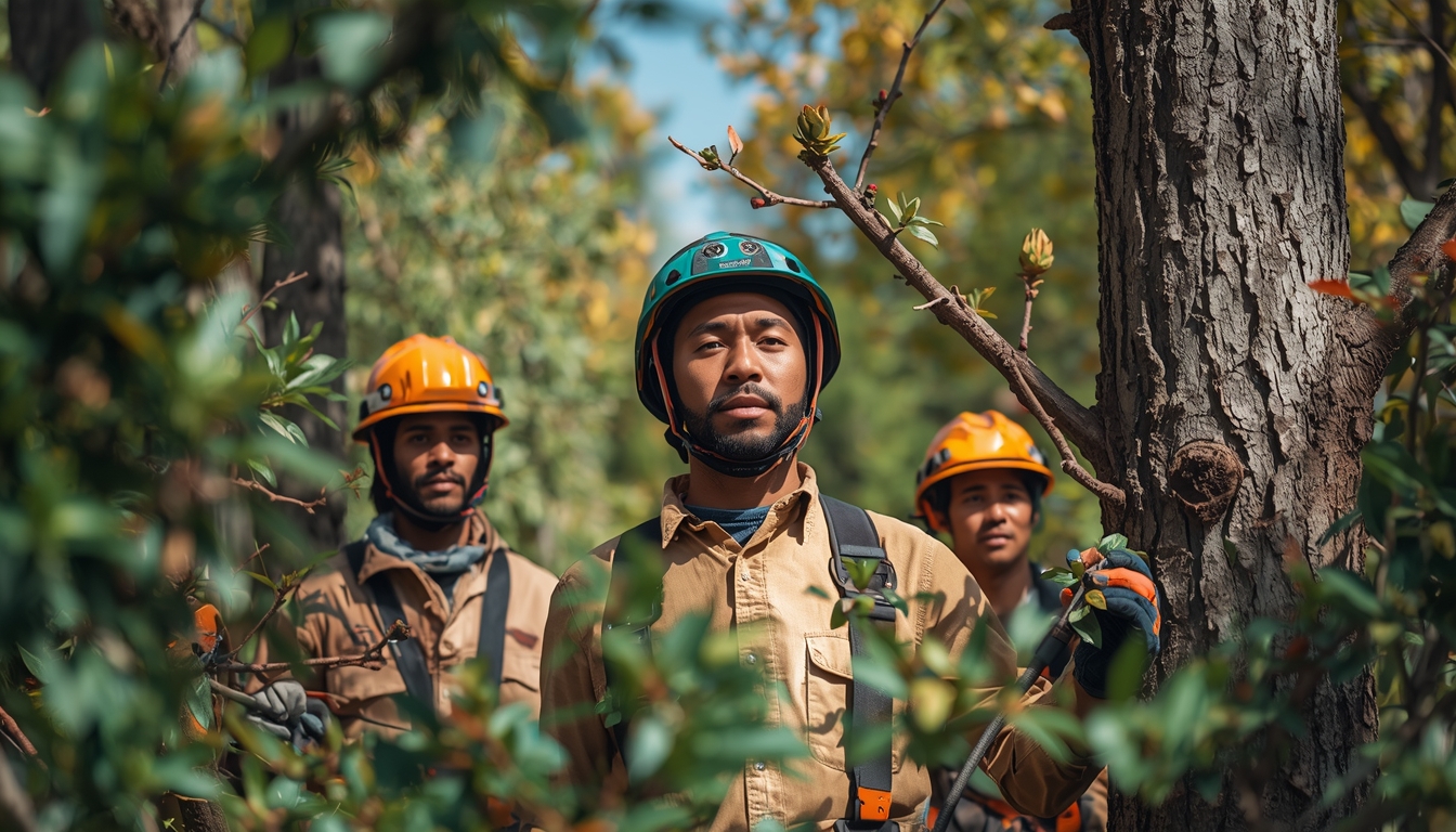 Property landscape maintenance by Spyxaronstaphis